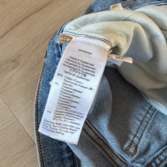 Madewell The Perfect Vintage Straight Jeans Sz 26 Reinhart Wash Ripped‎ - Picture 6 of 12